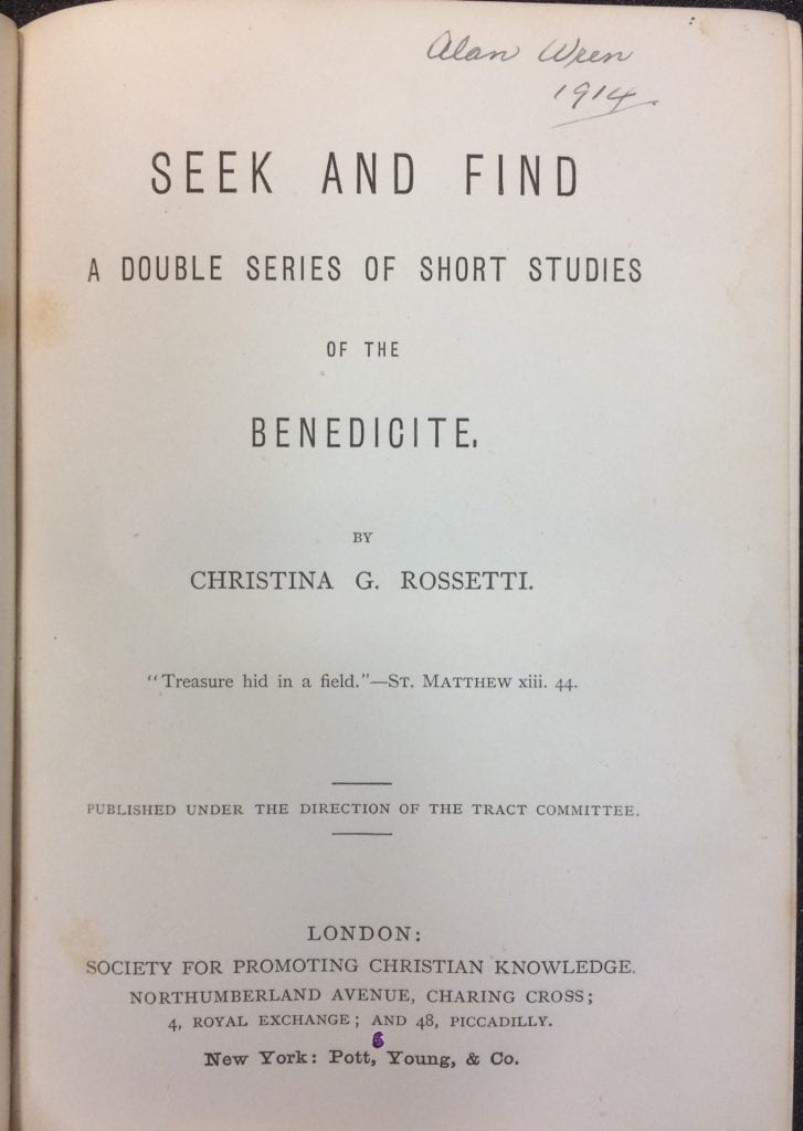 Seek and Find title page image