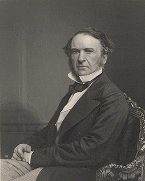NPG D8335; William Ewart Gladstone by William Holl Jr, after a photograph by  John Jabez Edwin Mayall