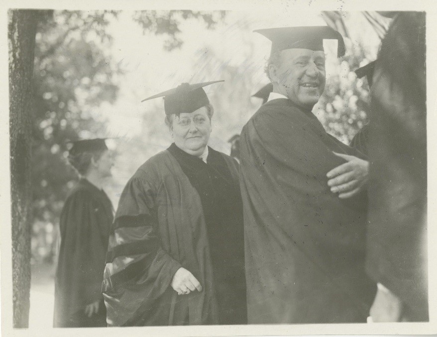 Amy Lowell at Baylor Commencement