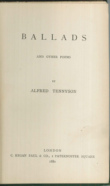 Tennyson-Ballads-1web