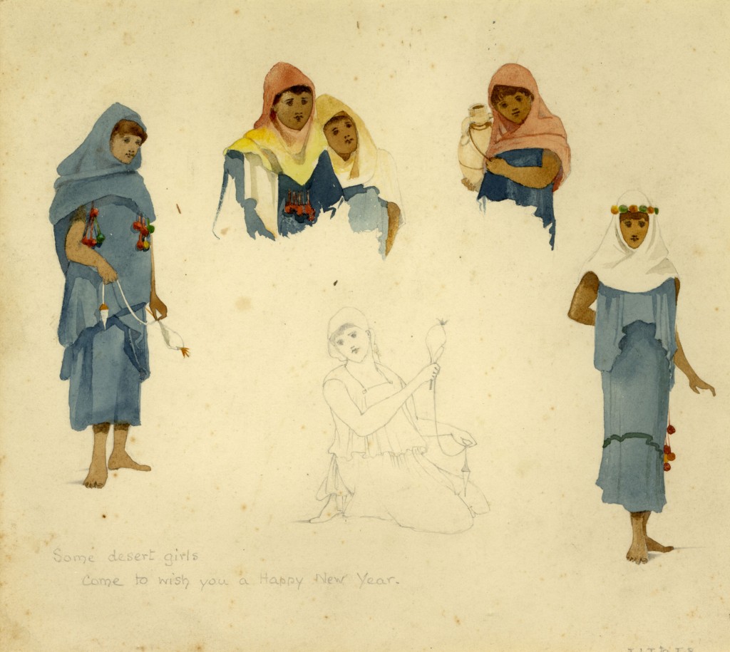 Lilias Trotter. Figure Studies. Courtesy of Ruskin Library.