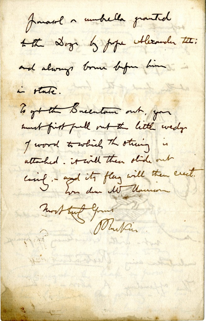 Letter from John Ruskin to W. H. Harrison. 10 November [1851]. Page 4.