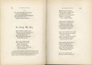 E. B. Browning’s “To Flush, My Dog,” in The Poetic Album. 1854.
