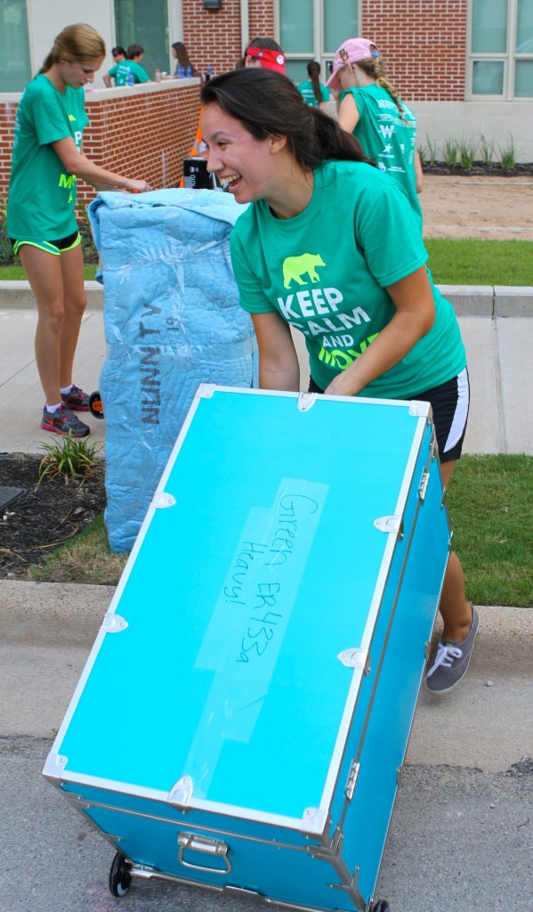 Move-in Day at Hallie Earle Hall