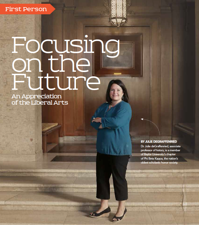 Baylor Arts & Sciences magazine: Focusing on the Future