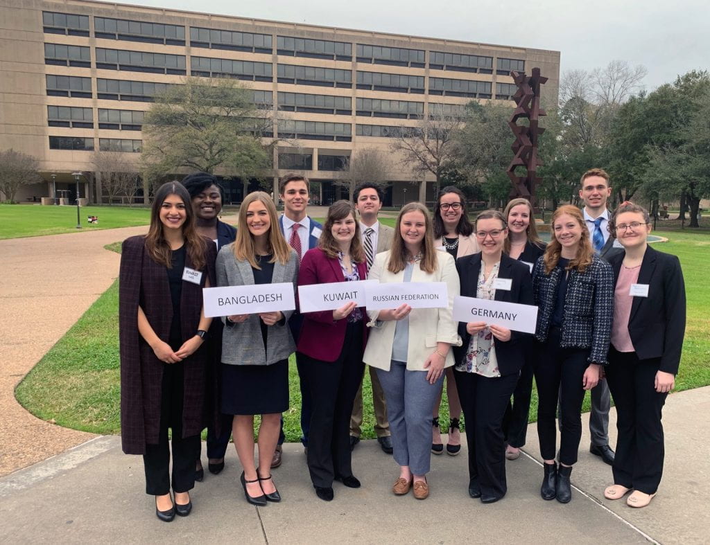 Baylor wins outstanding delegation awards at Texas Model United Nations conference