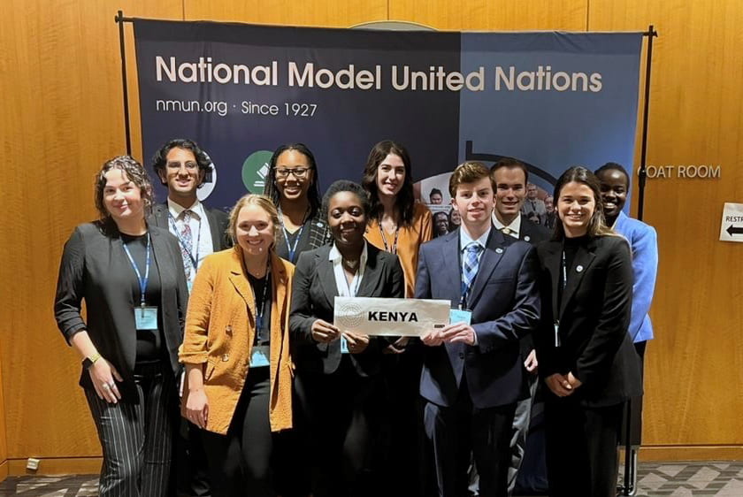 Baylor's Model United Nations team wins honors at 16th annual national conference