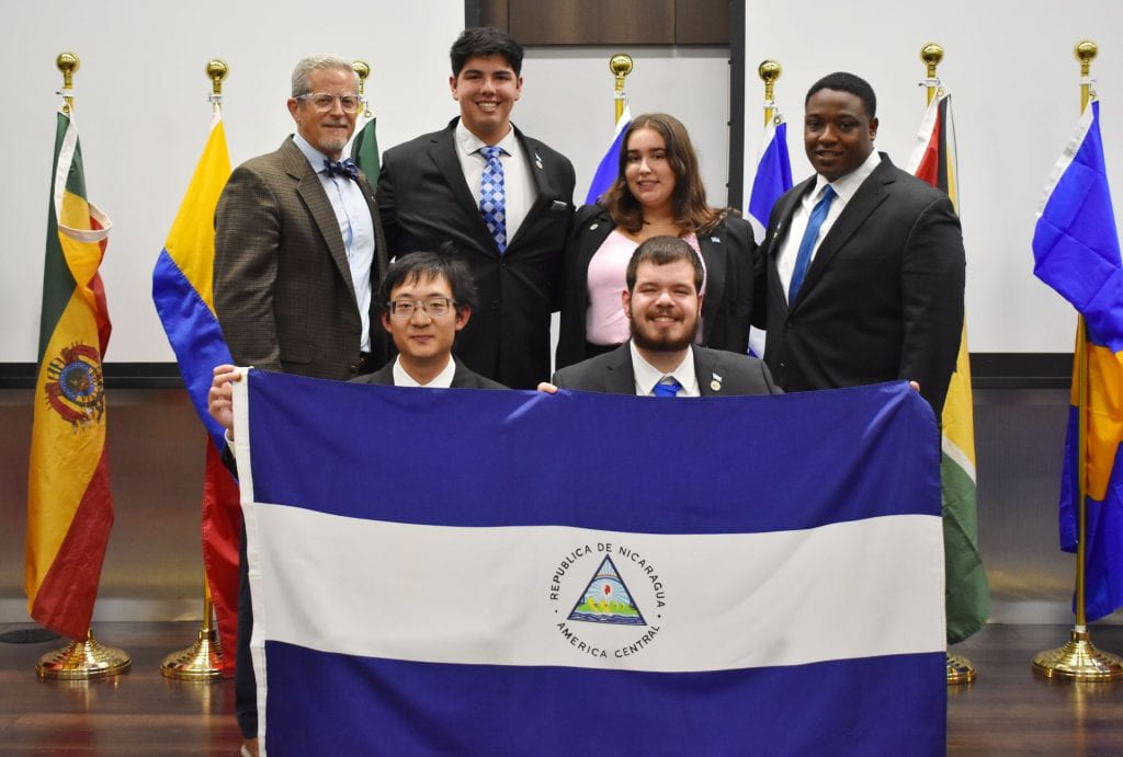 Baylor Hosts Model Organization of American States Competition, and BU Team Shines