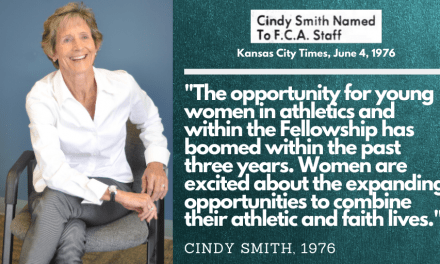 A Conversation With Cindy Smith, A Pioneer in Sports Ministry for Women