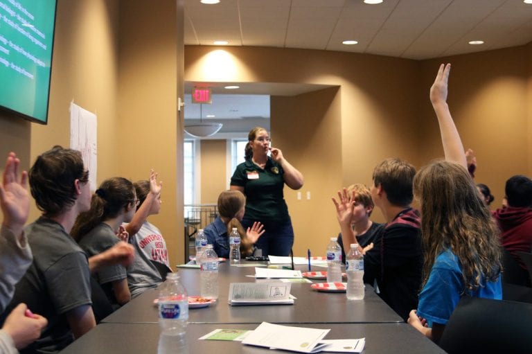Fantastic article featuring Dani Crain at the Teen Science Cafe