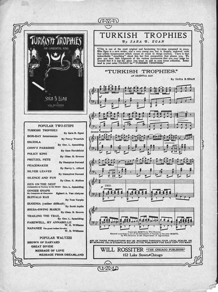 sheet music ads