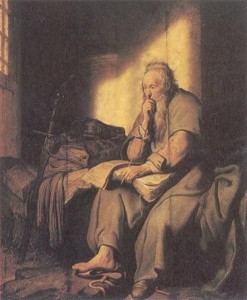 St. Paul In Prison, Rembrandt